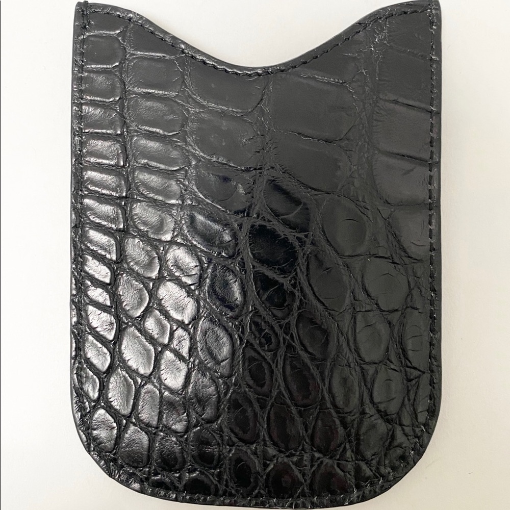 Gucci leather cell phone case